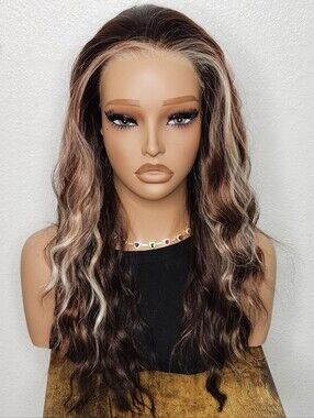 Carkira Jessica 22” Blushed Auburn Water Wave 13x4 Lace Front